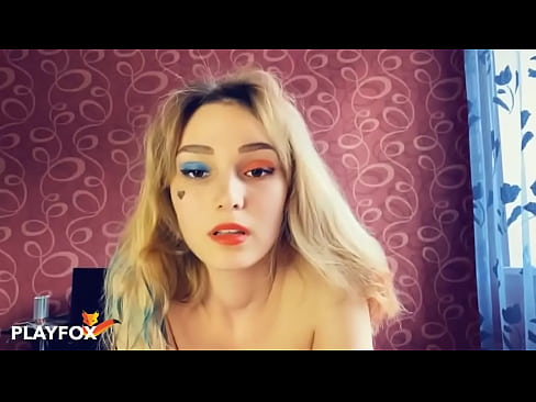 ❤️ Ang magic virtual reality nga baso naghatag kanako og pakighilawas kang Harley Quinn ❤️❌ Anal porn sa amon ☑